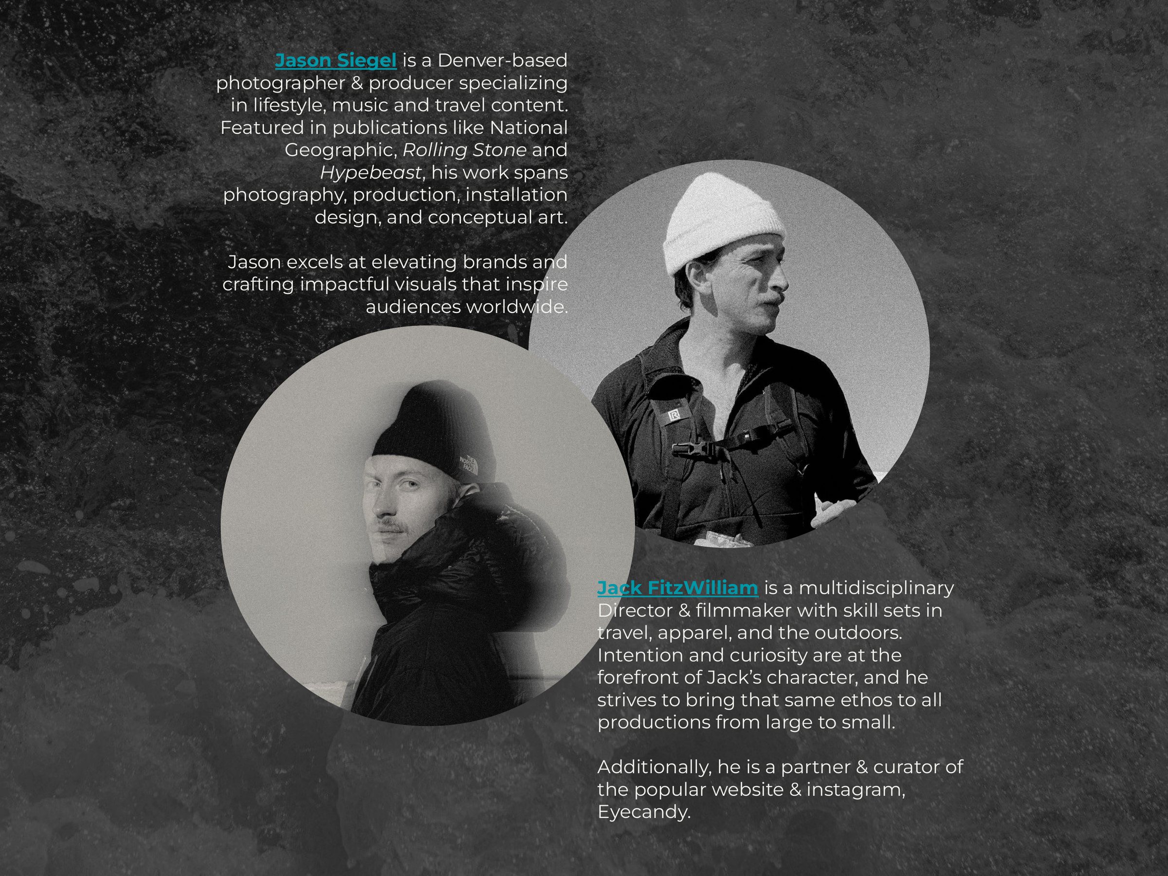 About Jason Siegel and Jack FitzWilliam